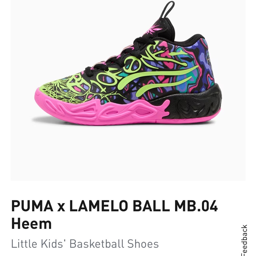 PUMA x LAMELO BALL MB.04 Heem
Little Kids' Basketball Shoes